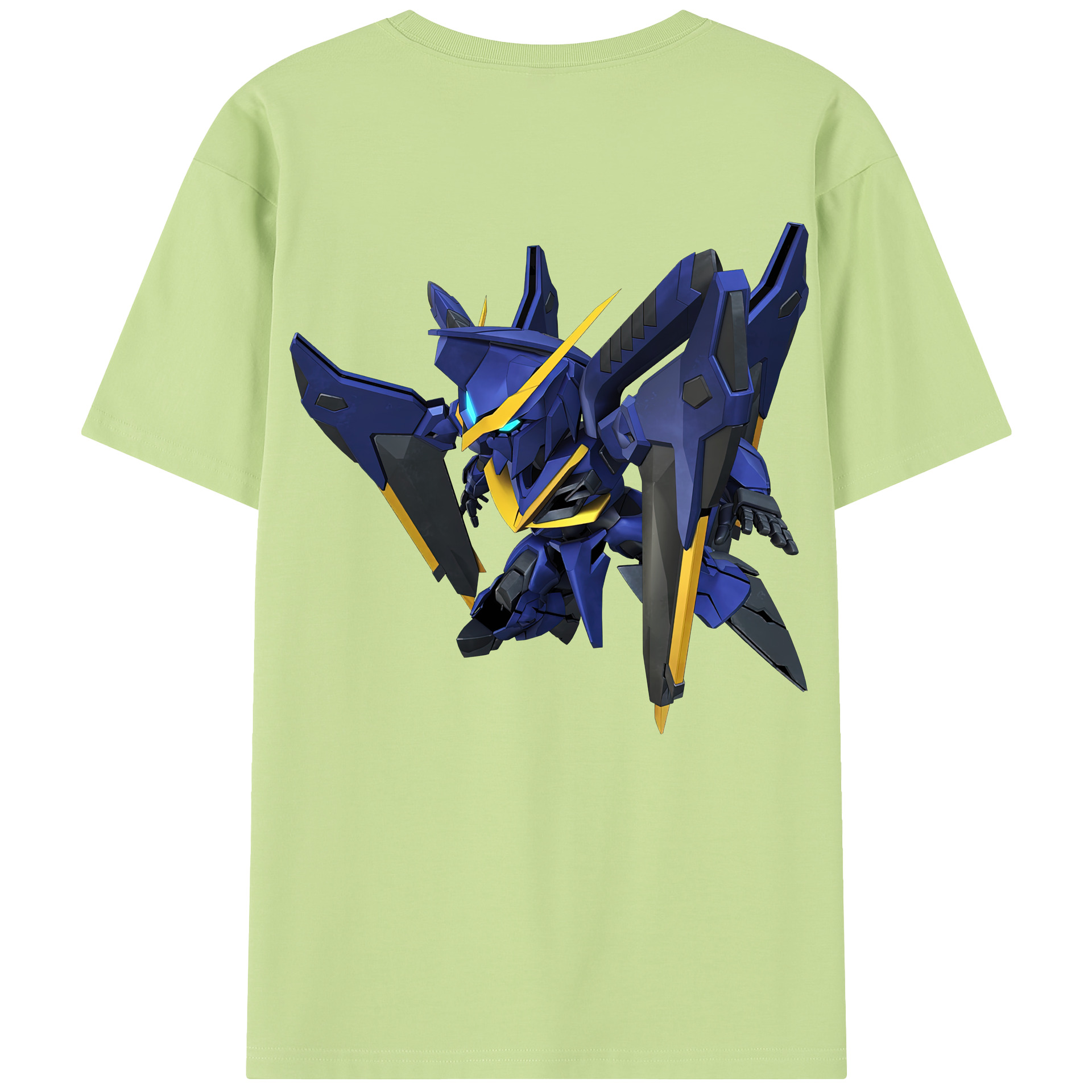 （画像用） 機動戦士ガンダム Mobile Suit Gundam 綿100％半袖Tシャツ（背面プリント）